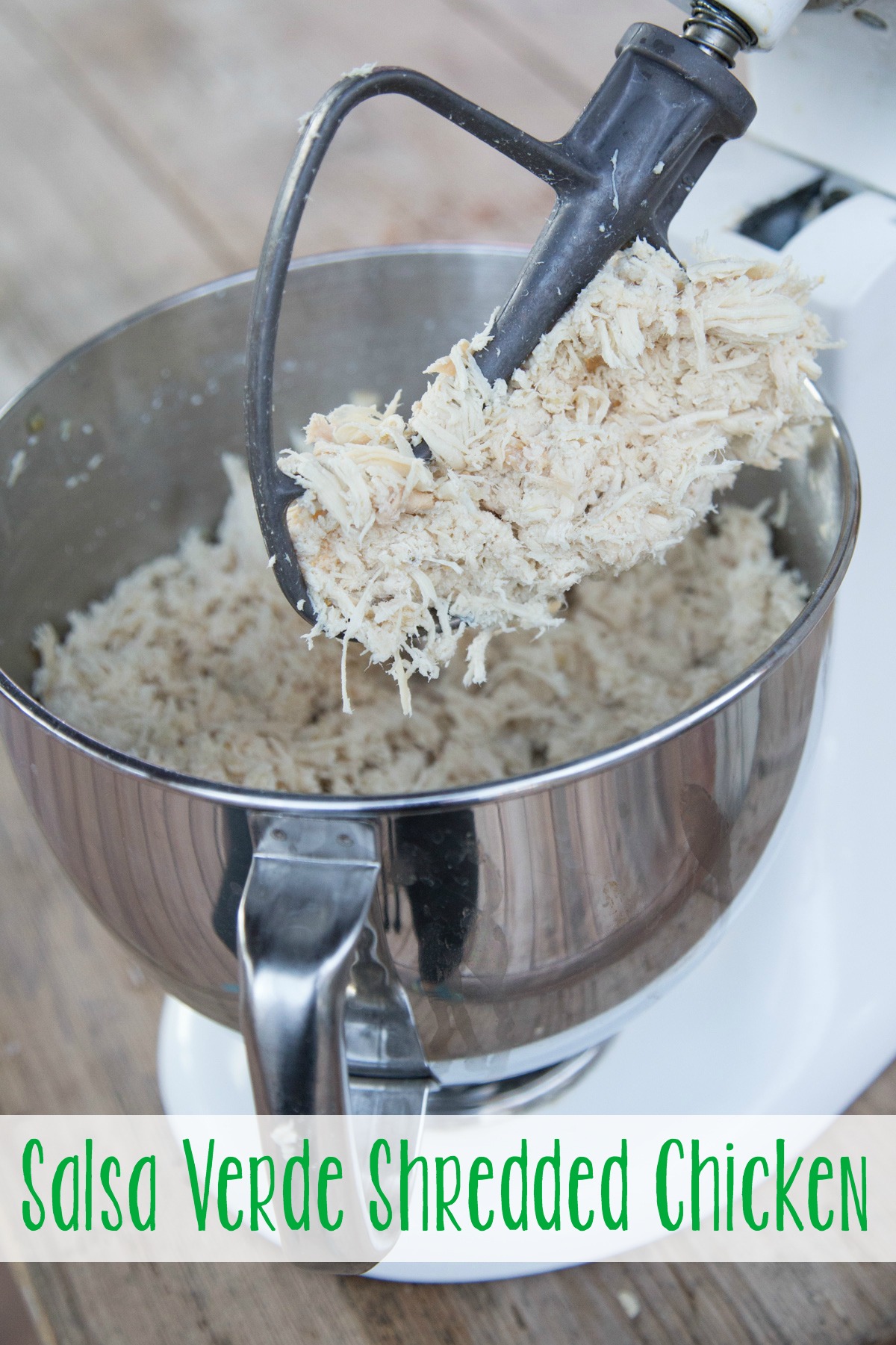 Salsa Verde Shredded Chicken