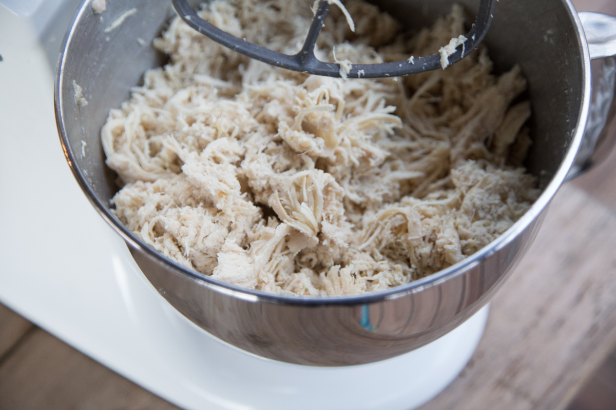 How to Shred Chicken in a Stand Mixer