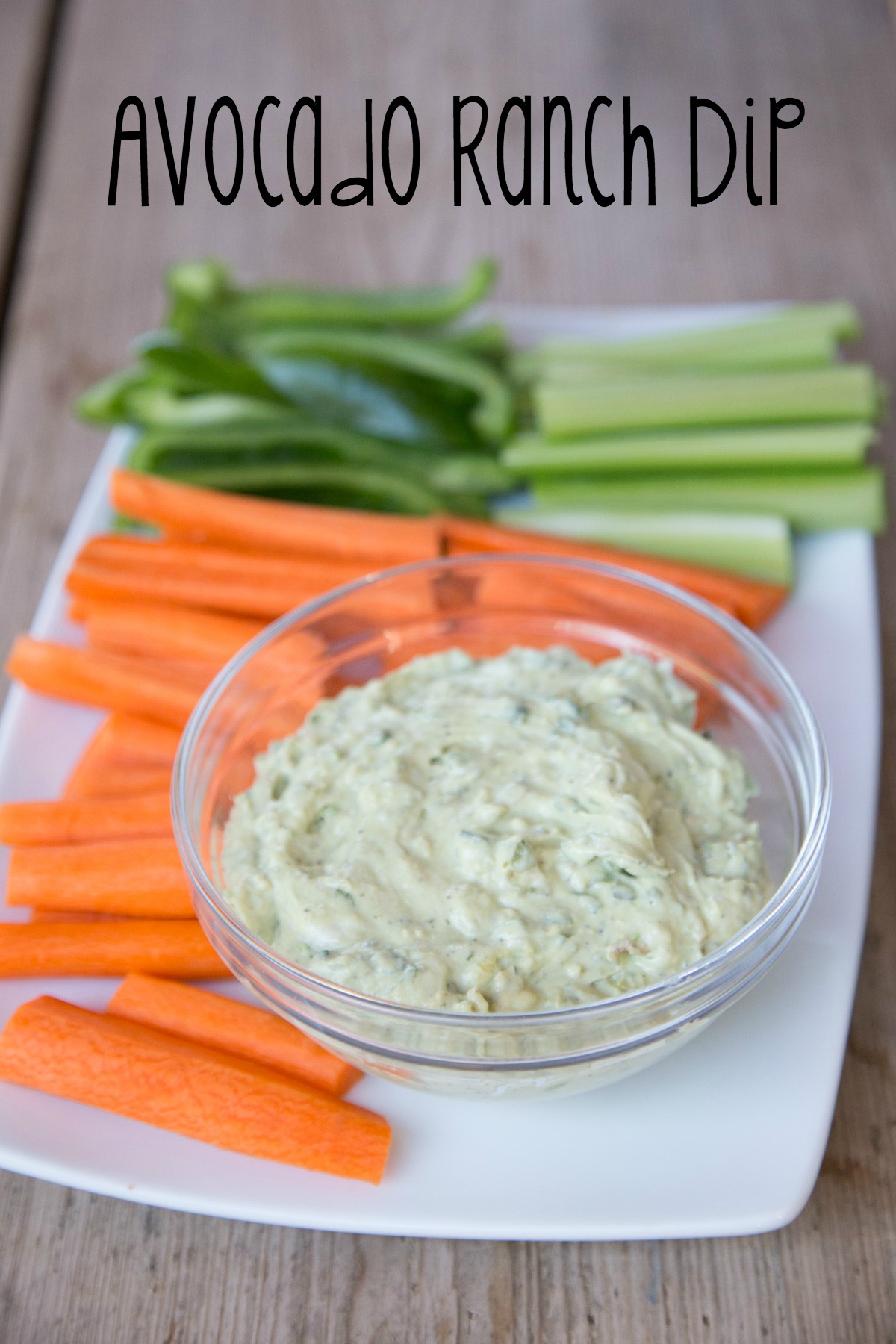 Avocado Ranch Dip Recipe on 5DollarDinners.com