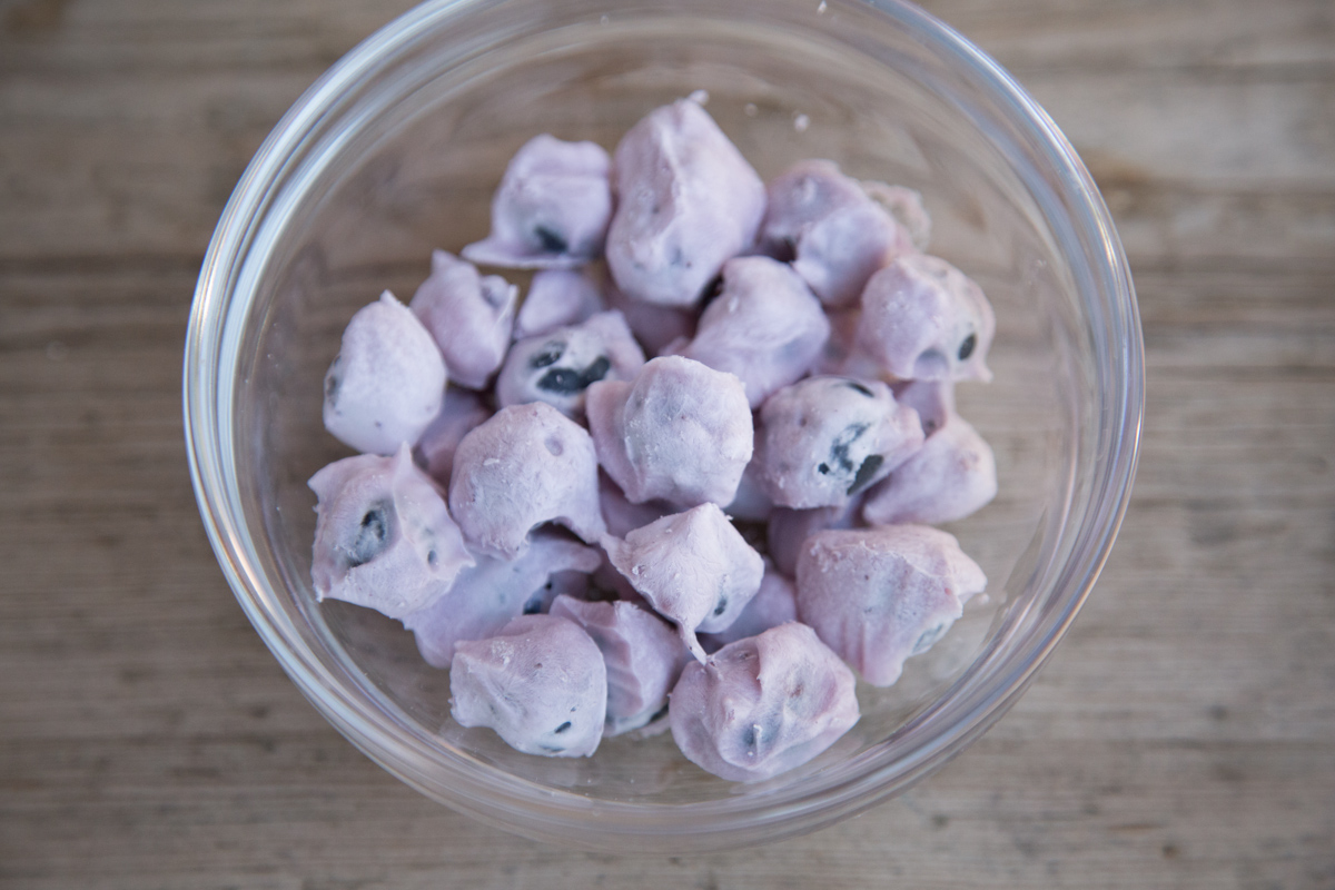 Frozen Blueberry Bites
