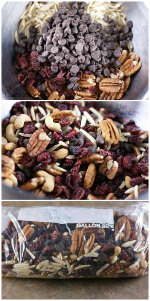 Pantry Trail Mix 5 Dinners Budget Recipes, Meal Plans, Freezer Meals