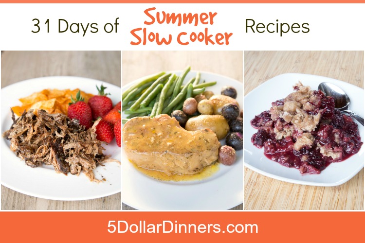 31 Days of Summer Slow Cooker Recipes SQ