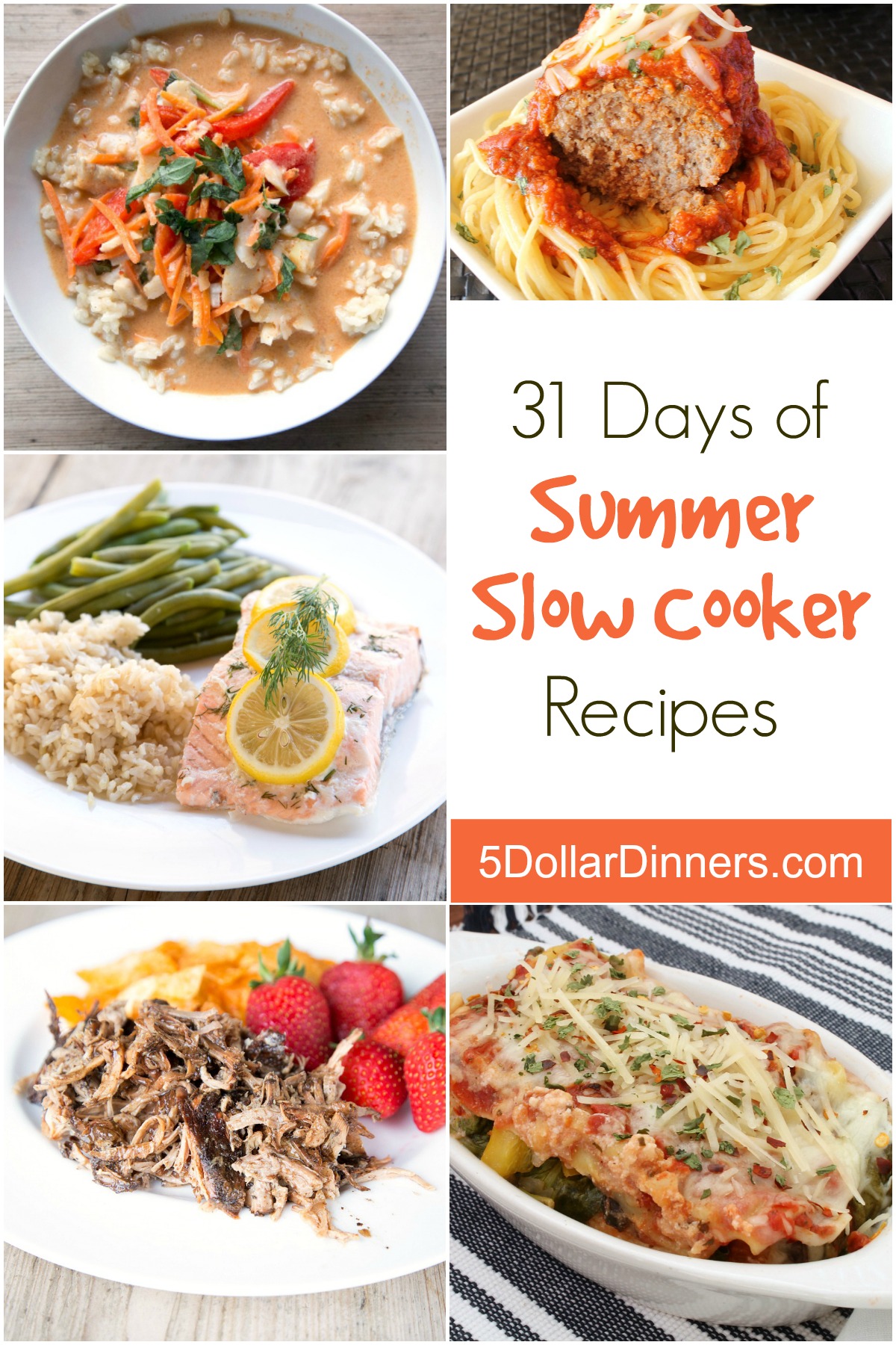 31 Days of Summer Slow Cooker Recipes