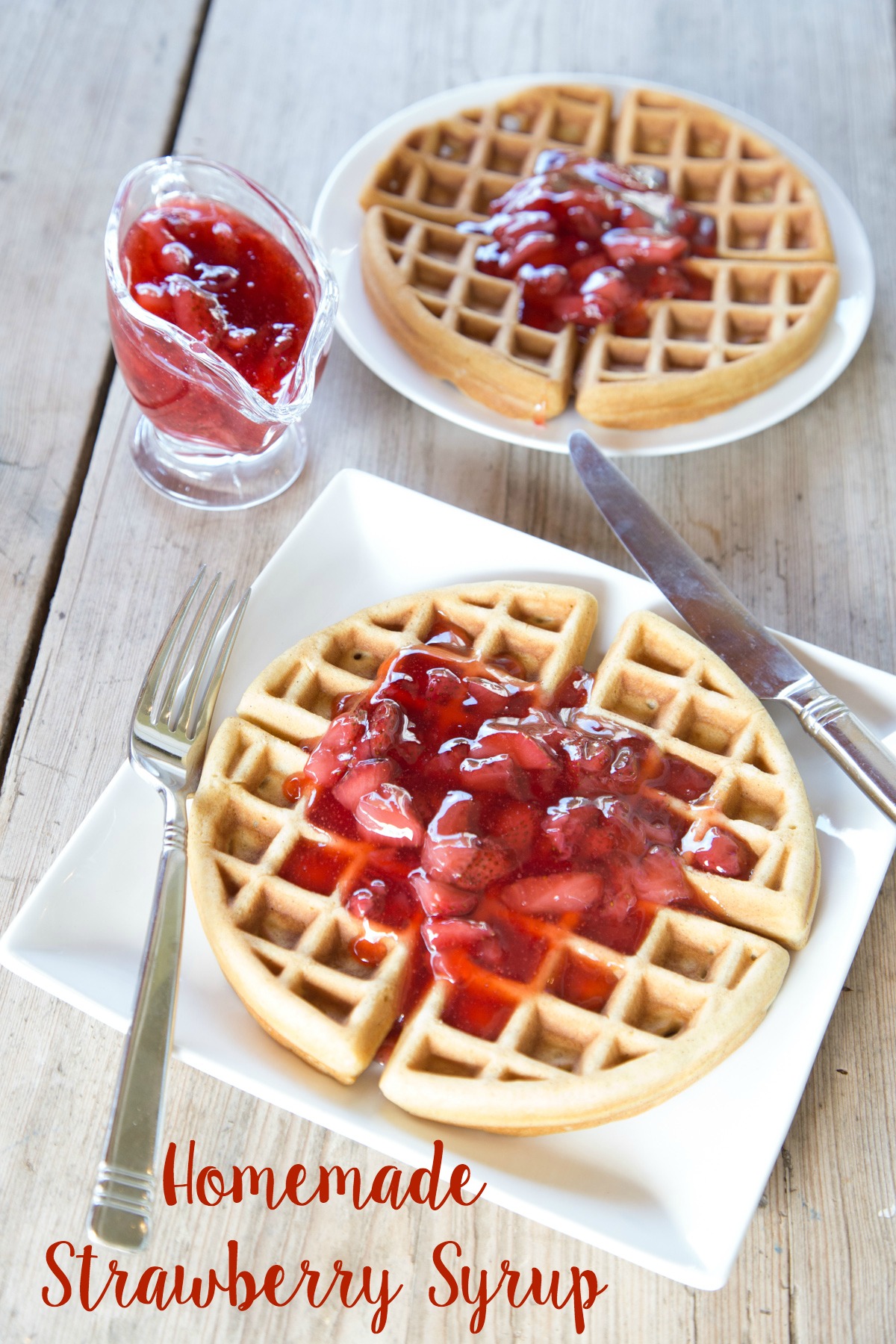 Homemade Strawberry Syrup Recipe on 5DollarDinners.com