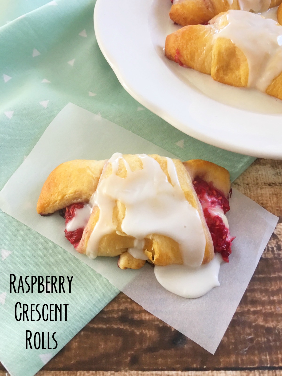 Raspberry Crescent Rolls