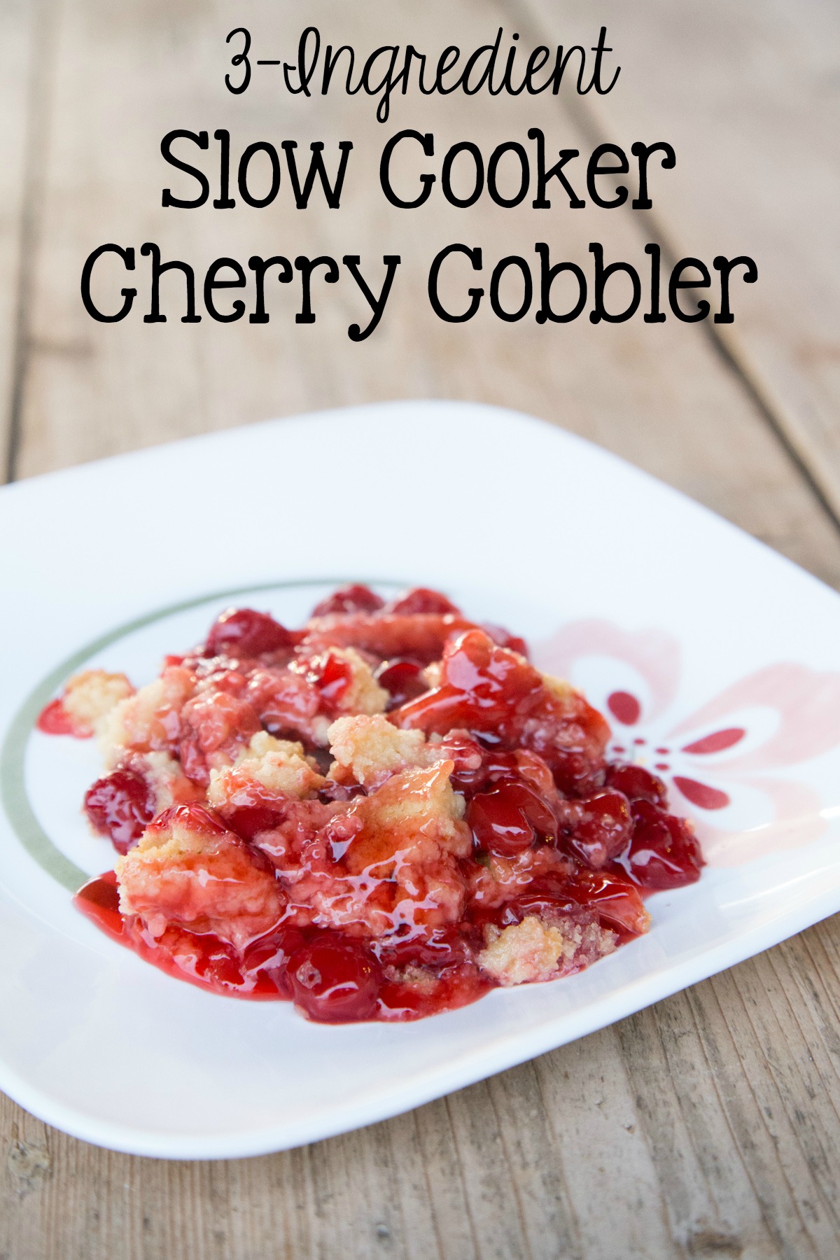 Slow Cooker Cherry Cobbler 5DollarDinners.com