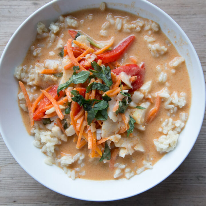 Slow Cooker Red Curry with Cod 5 Dinners Recipes & Meal Plans