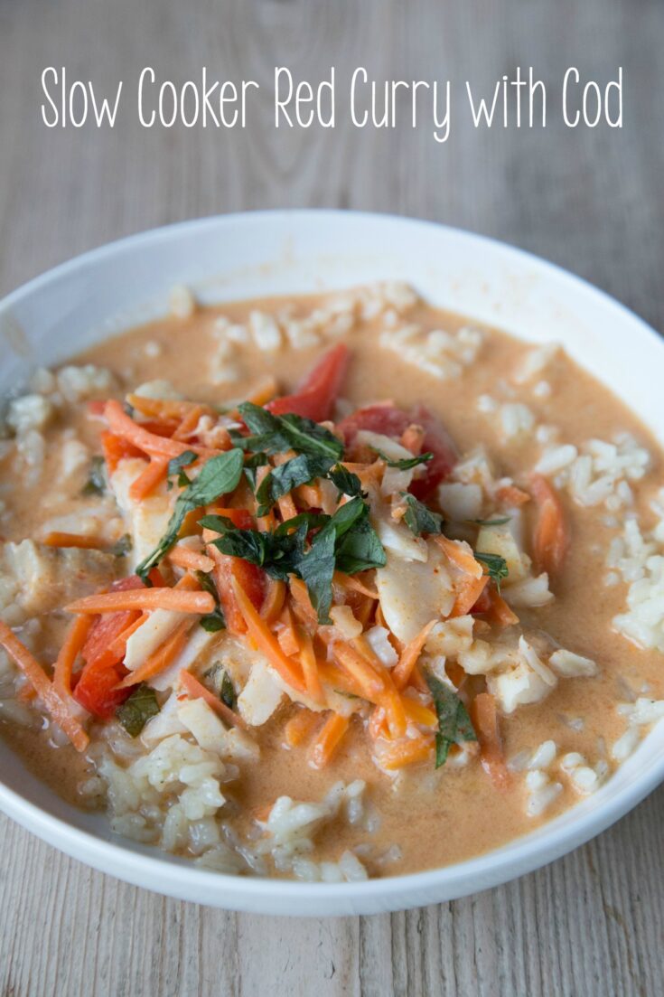 Slow Cooker Red Curry with Cod 5 Dinners Recipes & Meal Plans