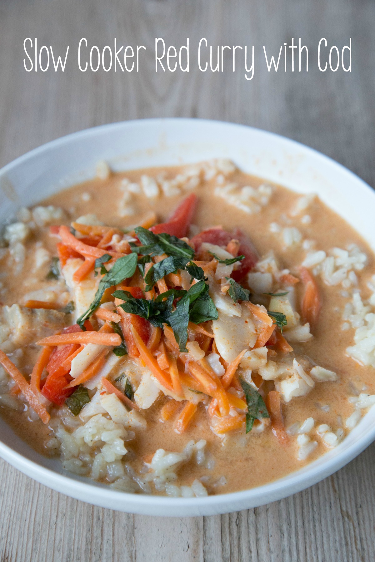Slow Cooker Red Curry with Cod on 5DollarDinners.com