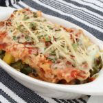 Slow Cooker Veggie Lasagna from 5DollarDinners.com