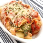 Slow Cooker Veggie Lasagna from 5DollarDinners.com