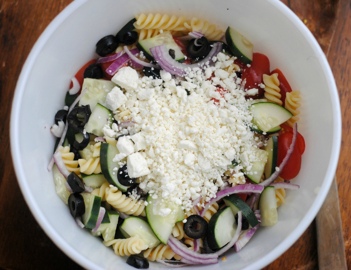 Greek Pasta Salad 2