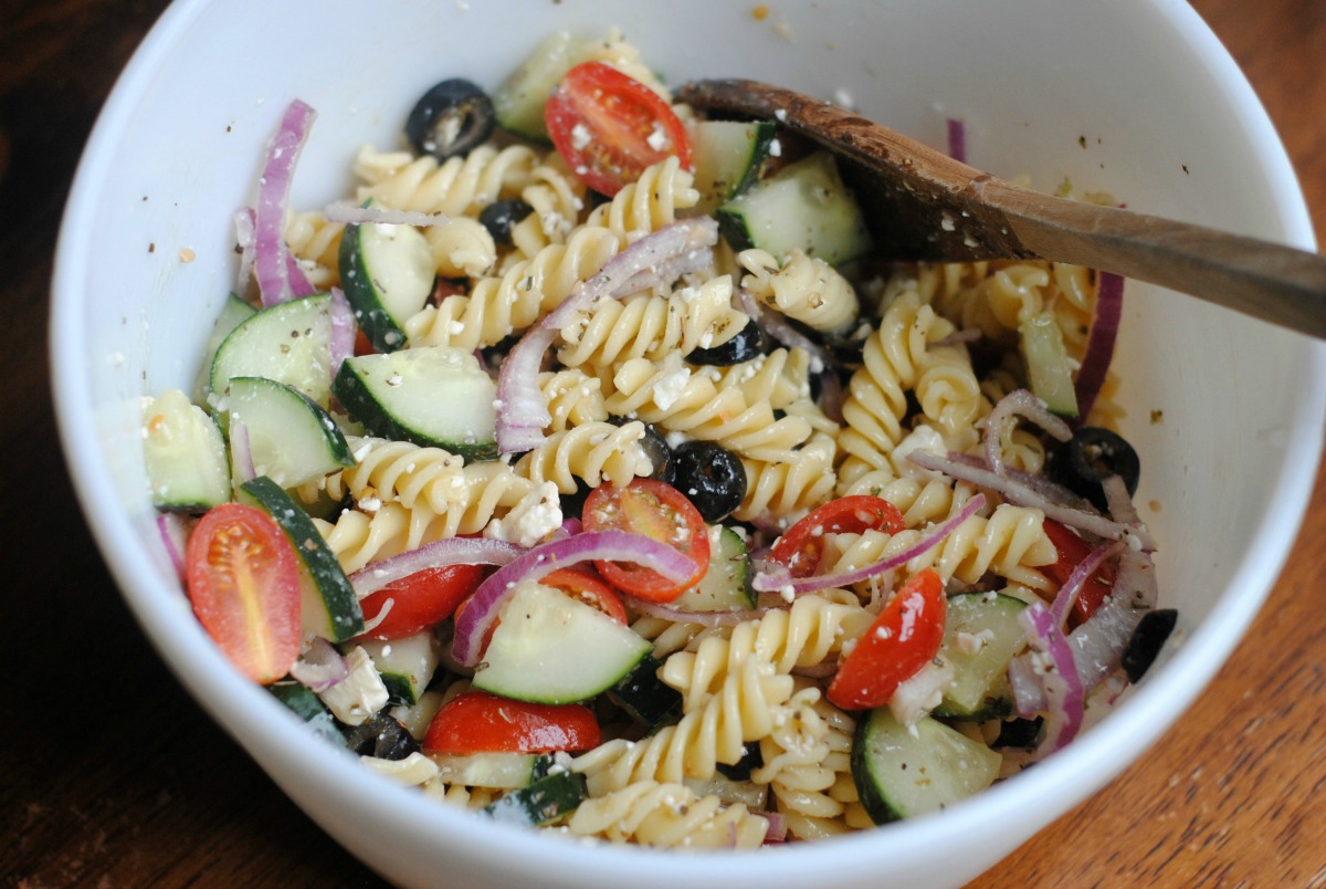 Greek Pasta Salad 3