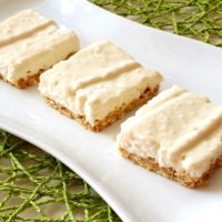 No Bake Coconut Key Lime Pie Squares Recipe from 5DollarDinners.com