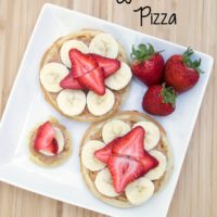 5 Ingredient Waffle Breakfast Pizza