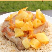 Asian Orange Pineapple Pork Chops Recipe from 5DollarDinners.com