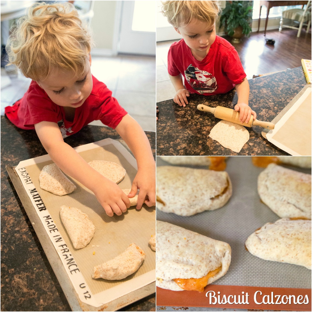 Kid Friendly Recipe for Biscuit Calzones