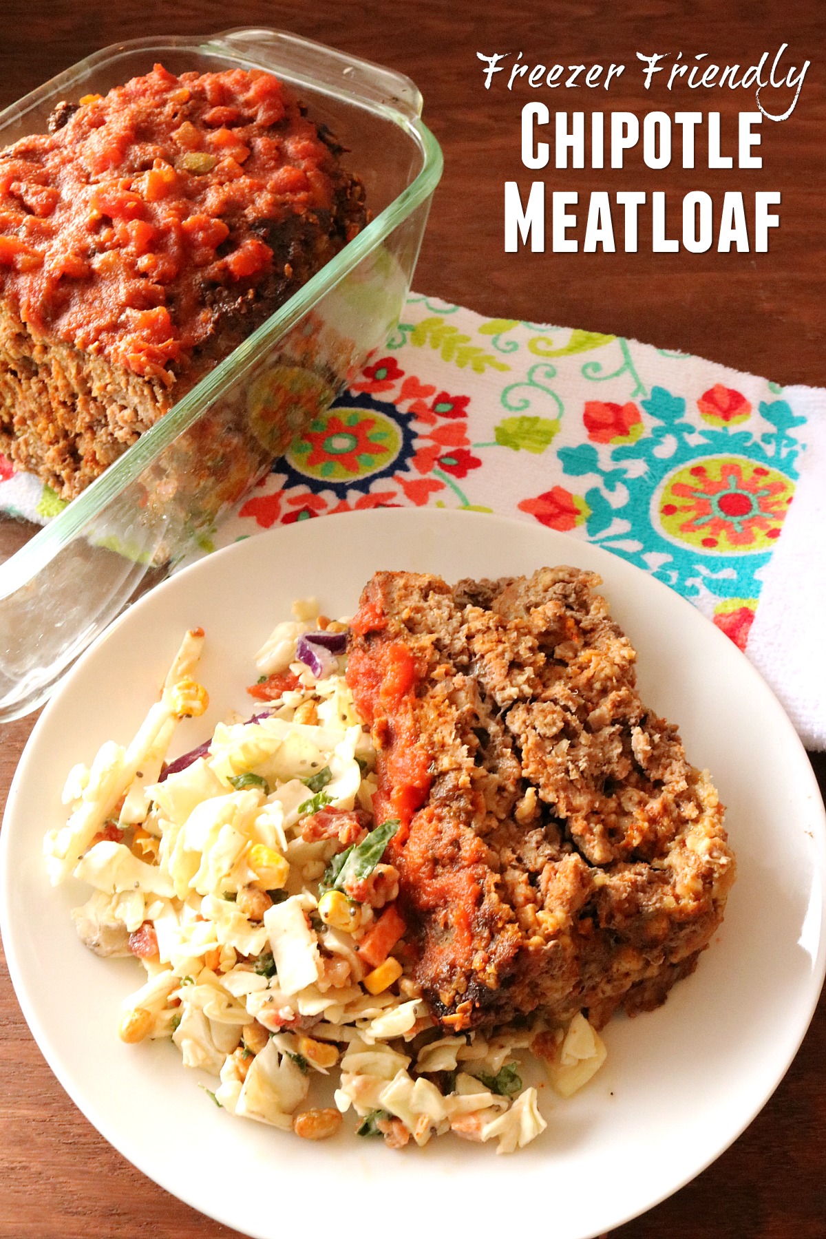 Freezer Friendly Chipotle Meatloaf Recipe from 5DollarDinners.com