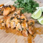 Freezer Friendly Cilantro Lime Chicken from 5DollarDinners.com