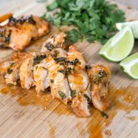 Freezer Friendly Cilantro Lime Chicken from 5DollarDinners.com