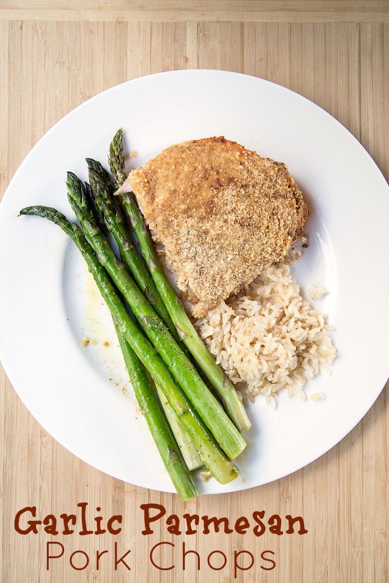 Garlic Parmesan Pork Chops Recipe from 5DollarDinners.com