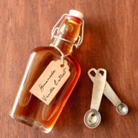 homemade vanilla extract