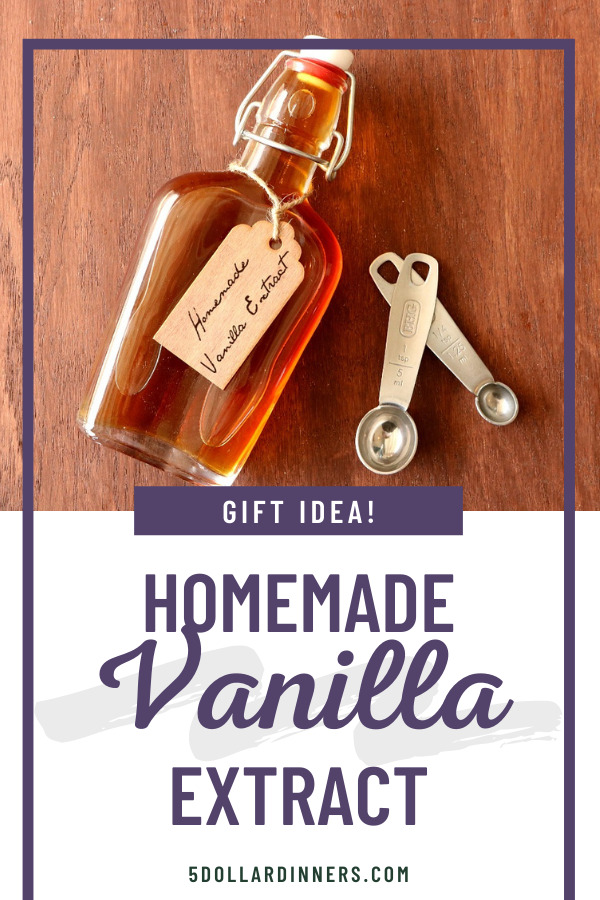 homemade vanilla extract