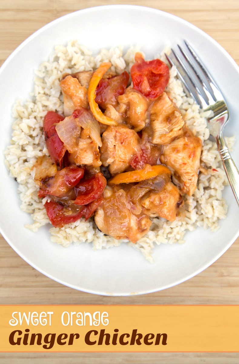 Freezer Friendly Sweet Orange Ginger Chicken Recipe from 5DollarDinners.com