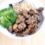 Teriyaki Beef and Veggie Stirfry ~ freezer friendly recipe from 5DollarDinners.com