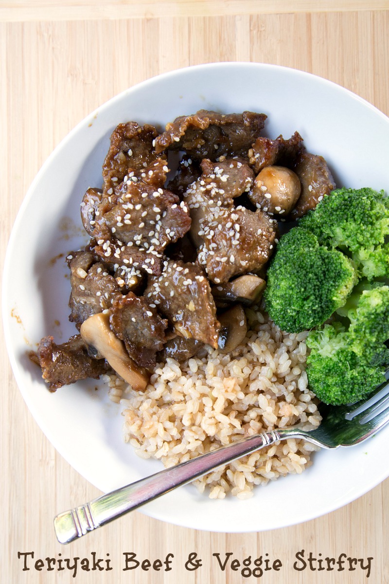 Teriyaki Beef and Veggie Stirfry