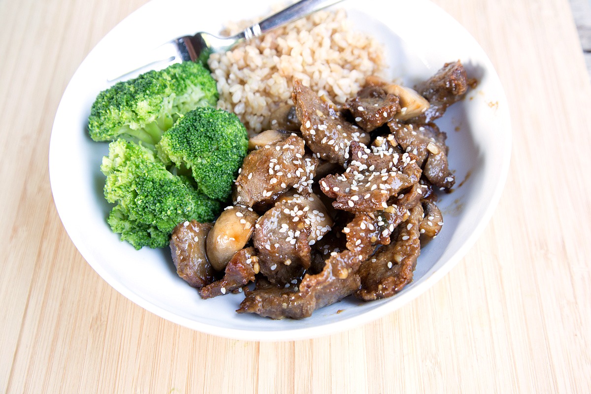 Teriyaki Beef and Veggie Stirfry