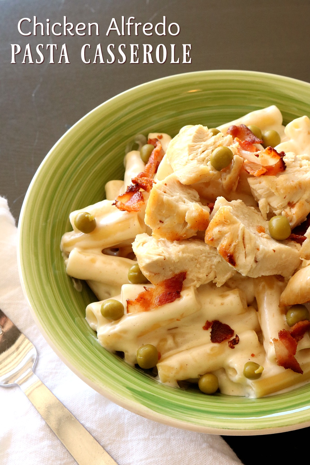 Chicken Alfredo Pasta Casserole from 5DollarDinners.com