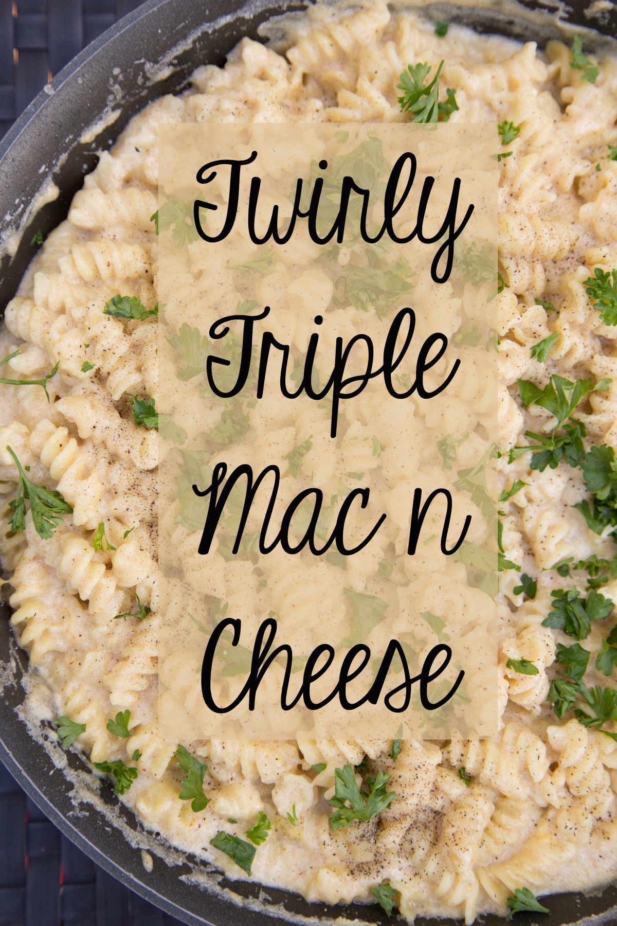 twirly triple mac and cheese