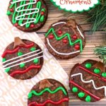Brownie Ornaments ~ a fun holiday treat to do with your kids from 5DollarDinners.com