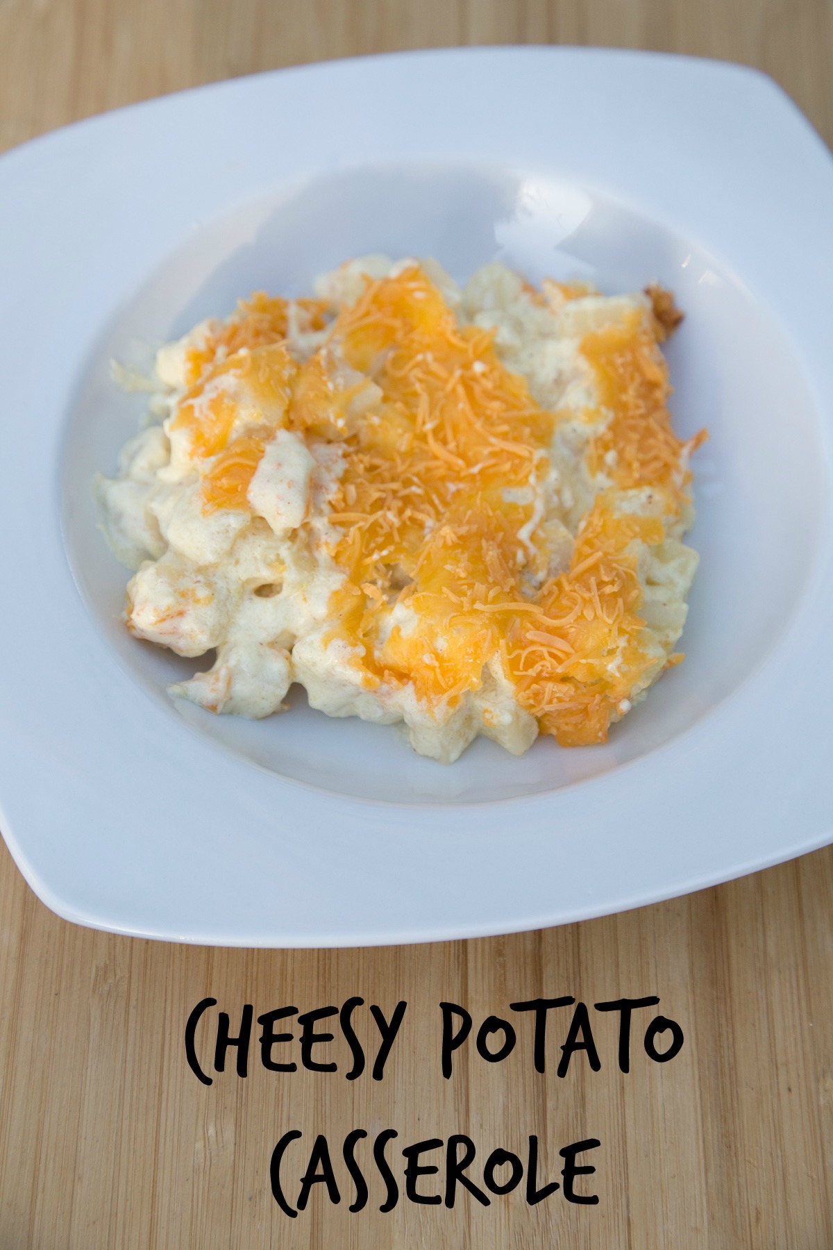 cheesy potato casserole recipe