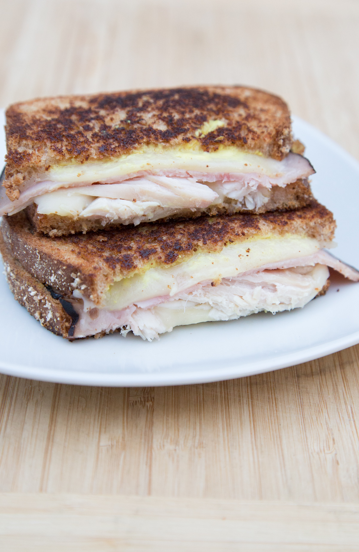 chicken cordon bleu grilled cheese 