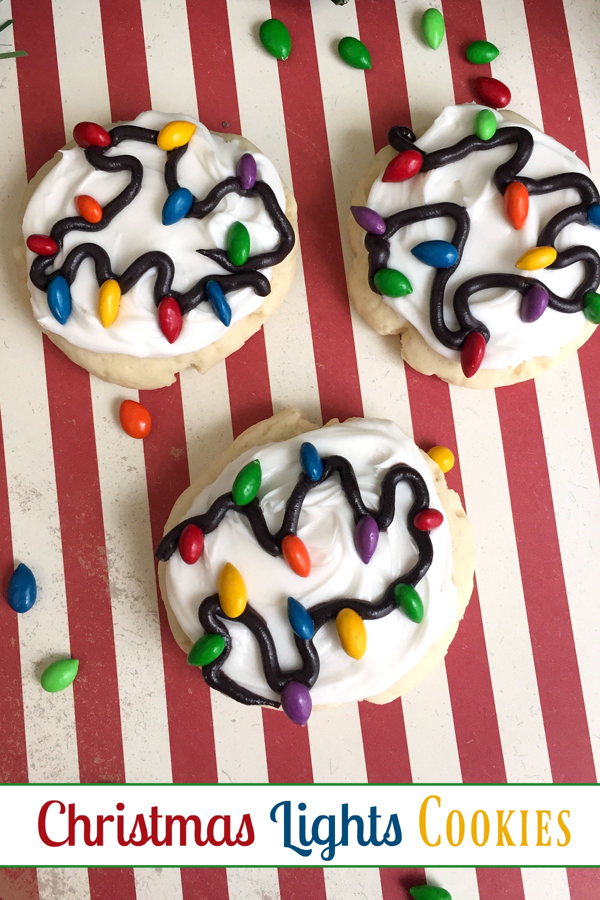 Christmas Lights Cookies recipe from 5DollarDinners.com