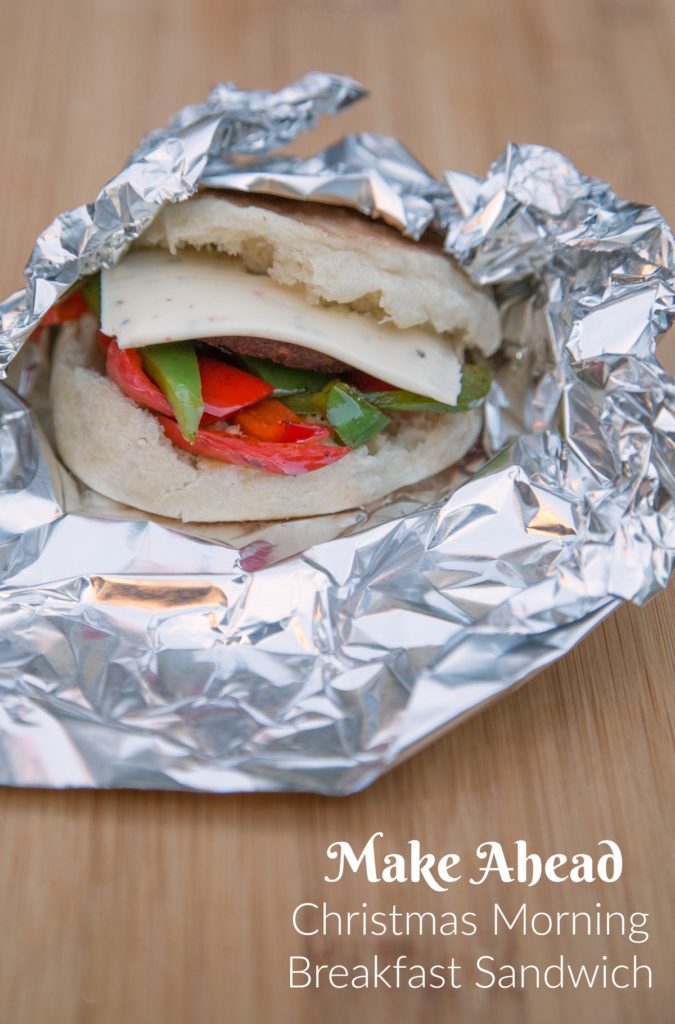 Make Ahead Christmas Morning Breakfast Sandwich Recipe