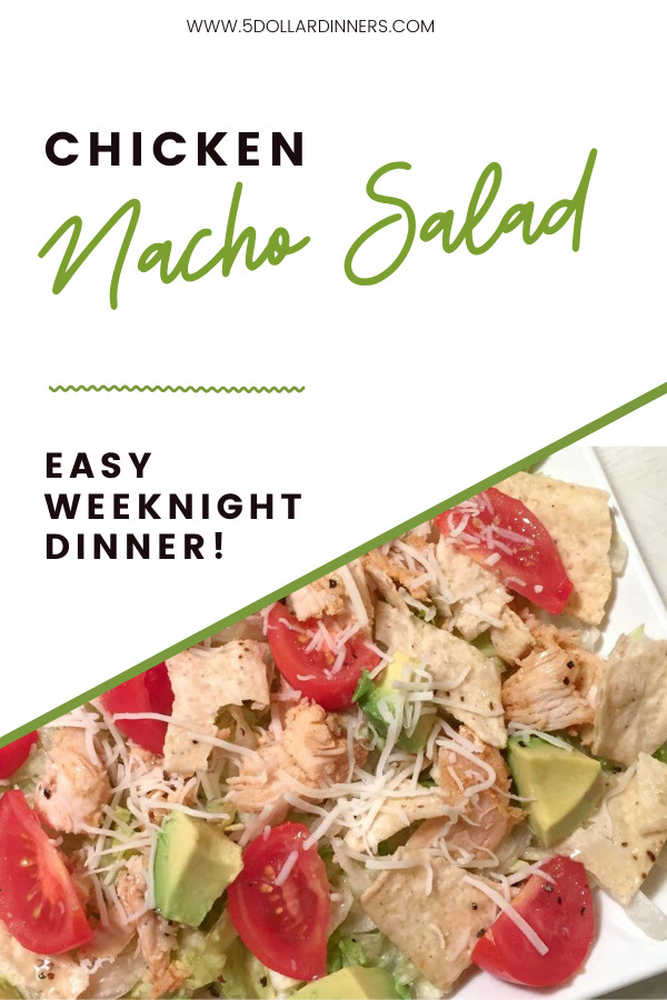 chicken nacho salad