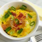 Loaded Potato Breakfast Omelet in a Mug Recipe from 5DollarDinners.com