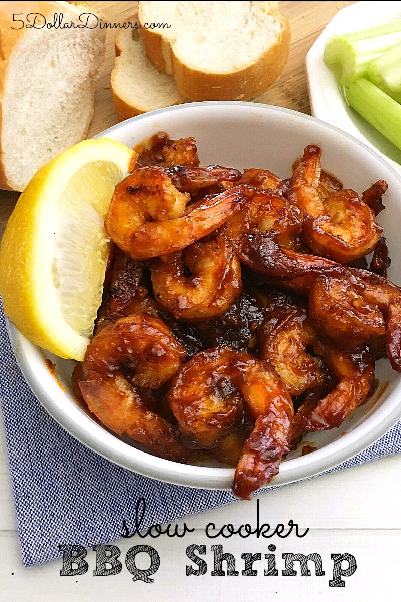 slow cooker bbq shrimp