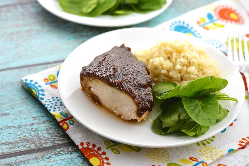 apple butter glazed chicken