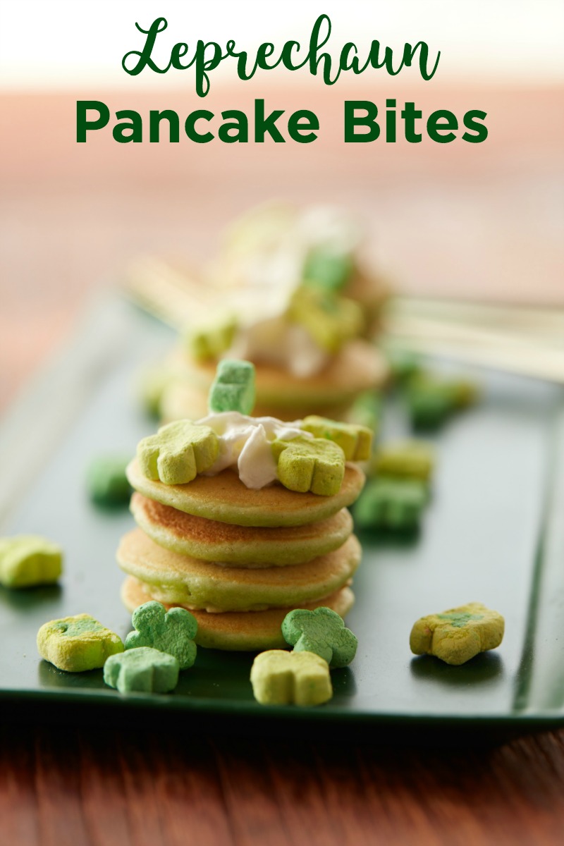 Leprechaun Pancake Bites