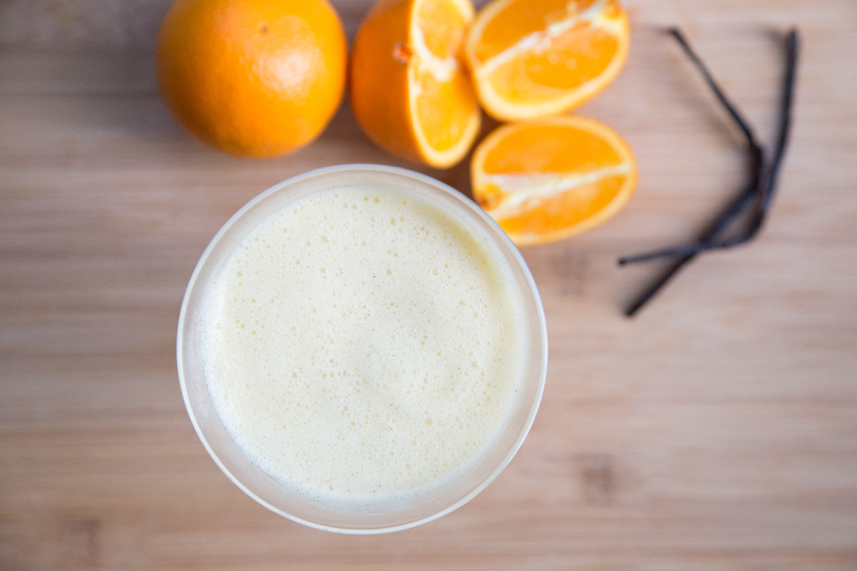 orange dreamsicle smoothie