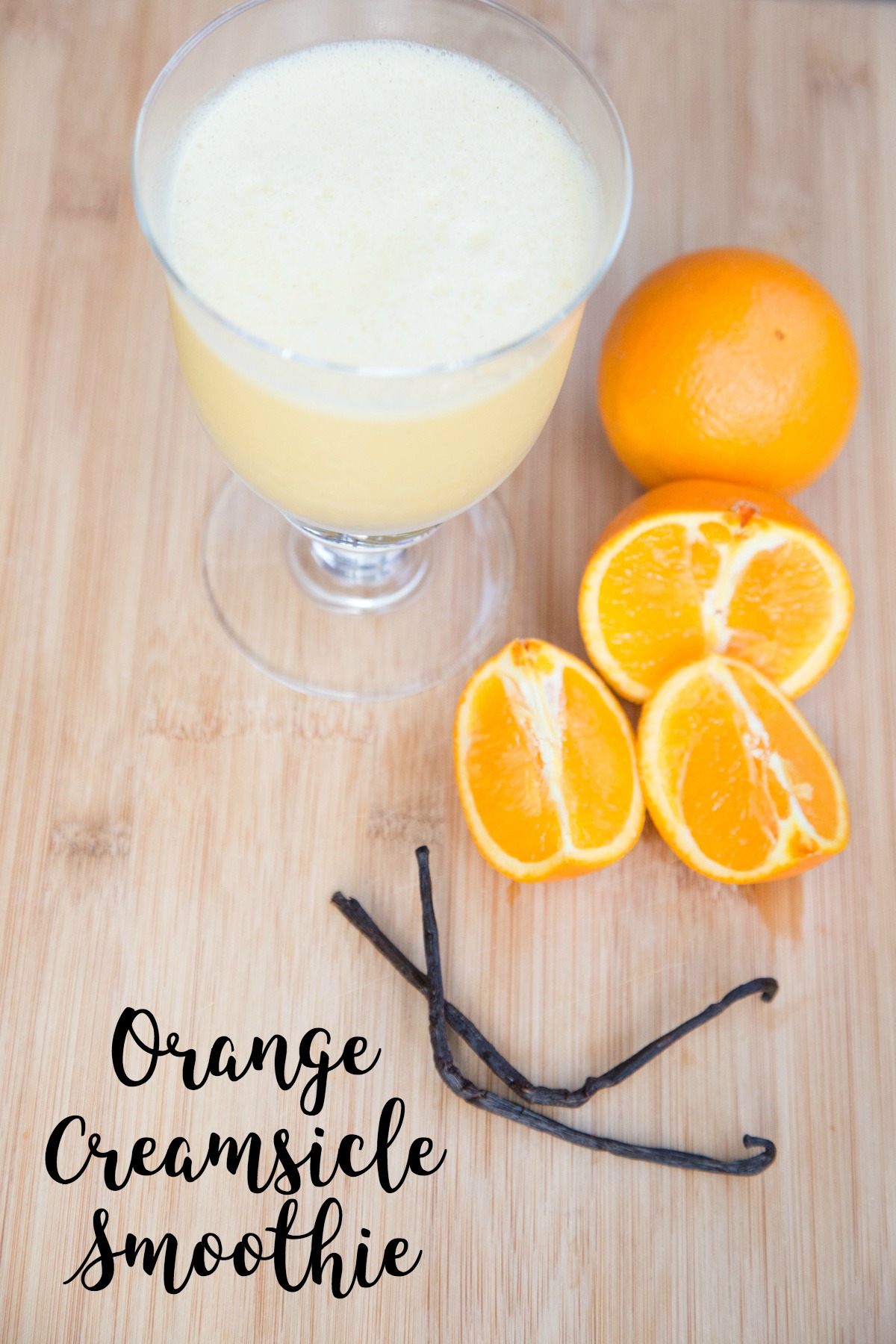 orange dreamsicle smoothie