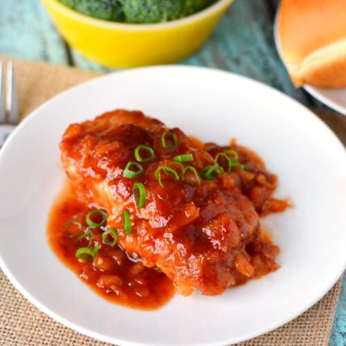 Pineapple BBQ Pork Chops 5 Dinners Budget Recipes, Meal Plans