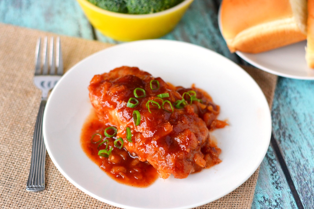 pineapple bbq pork chops