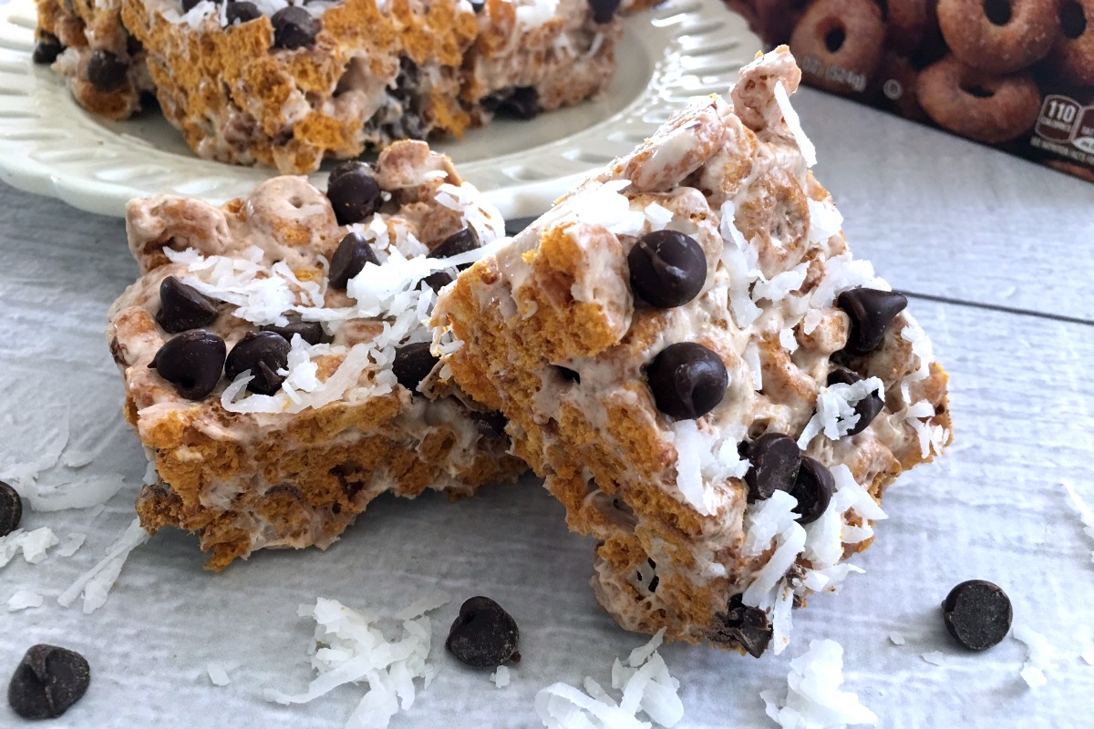 Samoa Cereal Bars Recipe from 5DollarDinners.com