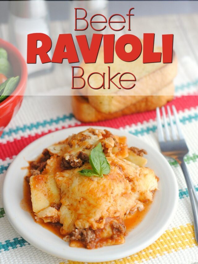 Beef Ravioli Bake: Easy Weeknight Dinner