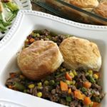 Beef & Veggie Biscuit Pot Pie_4